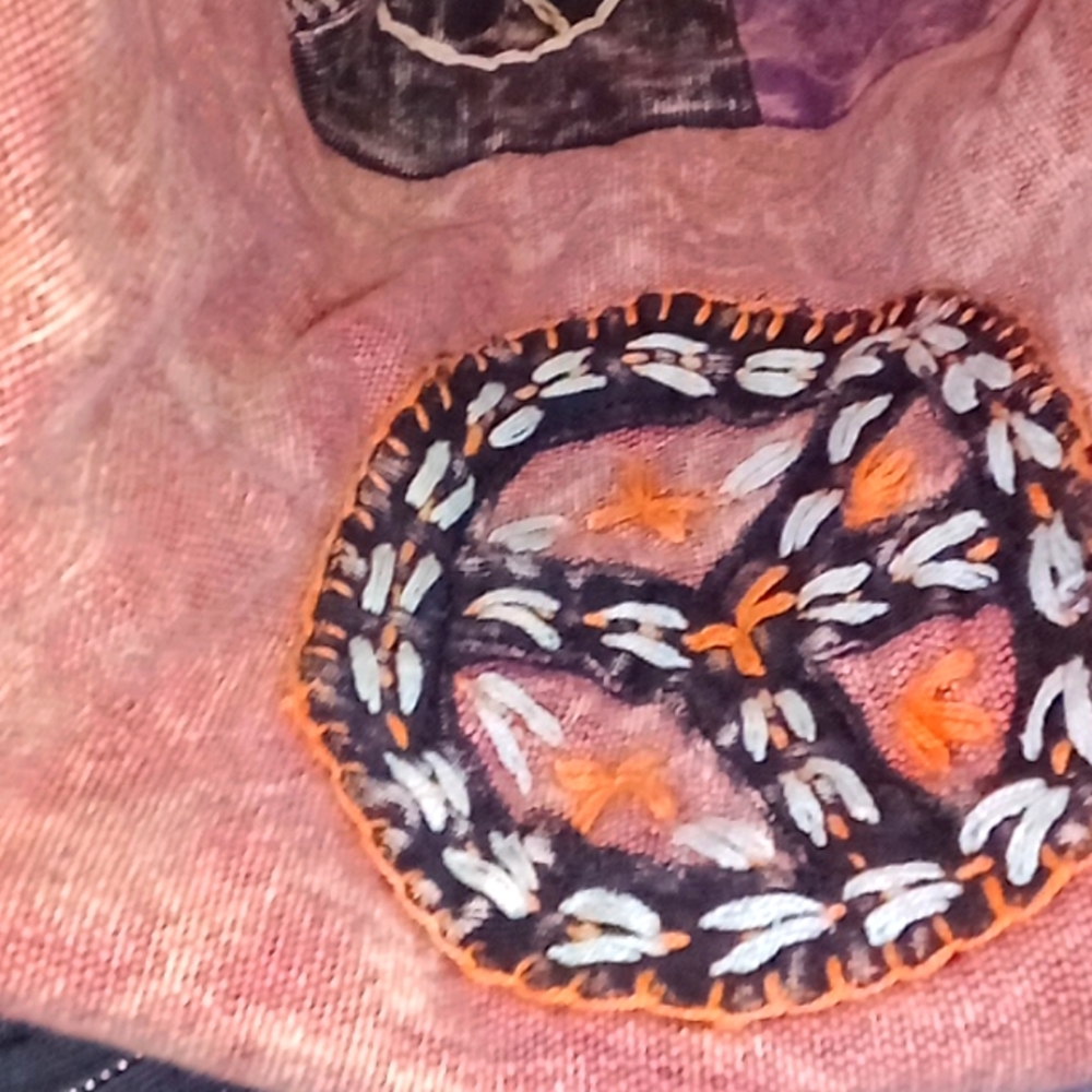 Handmade hippie boho chic purse